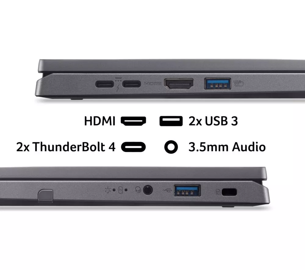 ACER Aspire Spin 14 14" 2 in 1 Laptop - Intel® Core™ Ultra 5, 1 TB SSD, Grey