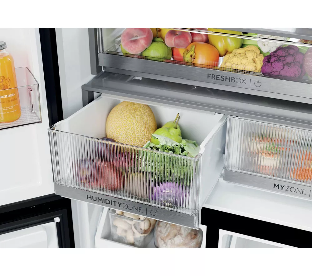 HAIER Series 7 HFKR7819DWGB Fridge Freezer - Black