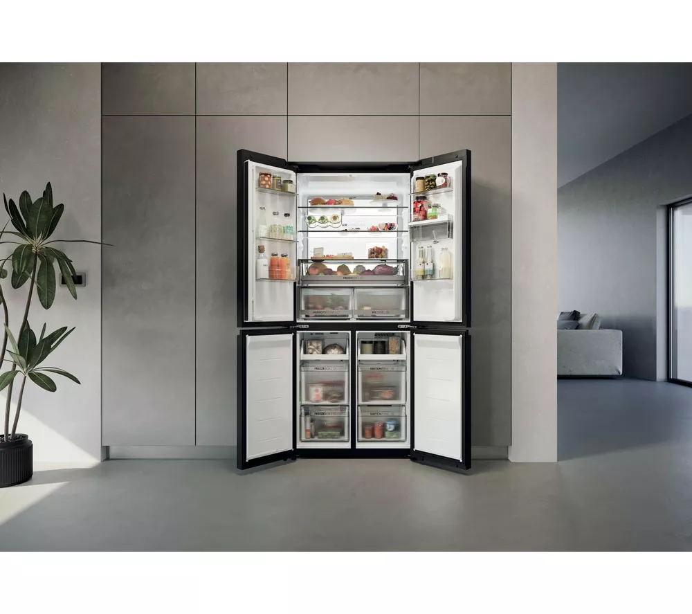 HAIER Series 7 HFKR7819DWGB Fridge Freezer - Black