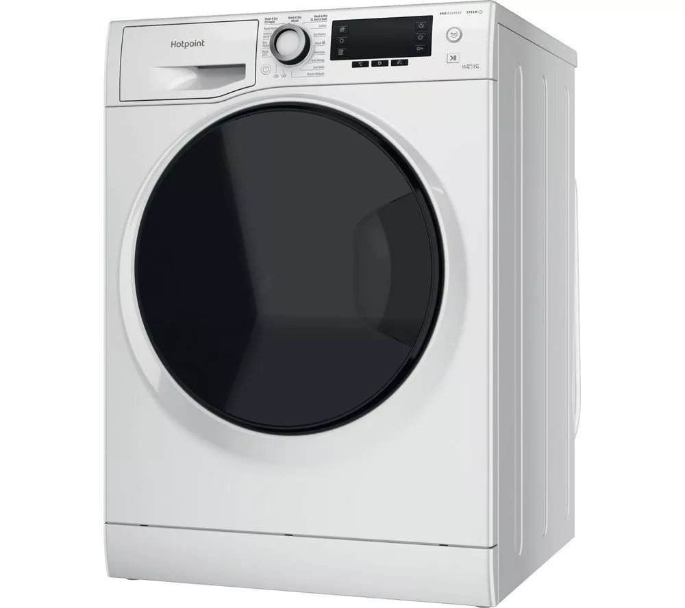 HOTPOINT ActiveCare NDD 11748 DA UK 11 kg Washer Dryer - White
