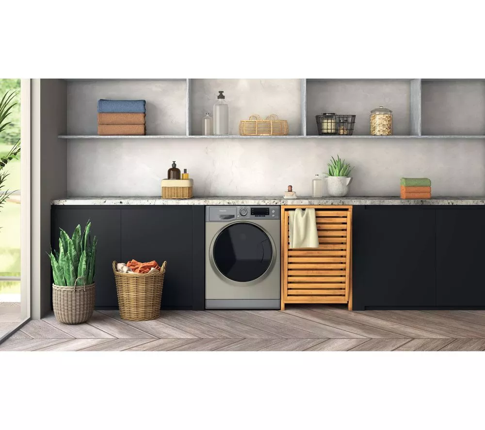 HOTPOINT ActiveCare NDD 10748 GDA UK 10 kg Washer Dryer - Graphite