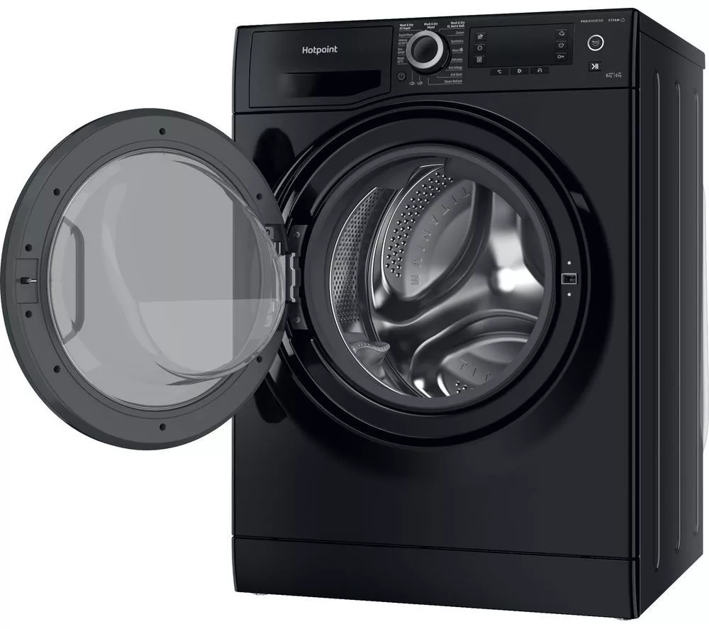 HOTPOINT ActiveCare NDD 86448 BDA UK 8 kg Washer Dryer - Black