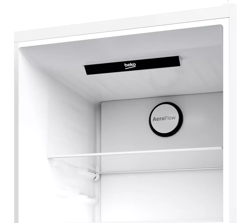 BEKO AeroFlow HarvestFresh CNG4686DVW 60/40 Fridge Freezer - White