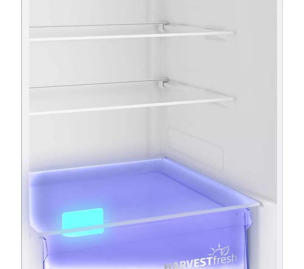 BEKO AeroFlow HarvestFresh CNG4686DVW 60/40 Fridge Freezer - White