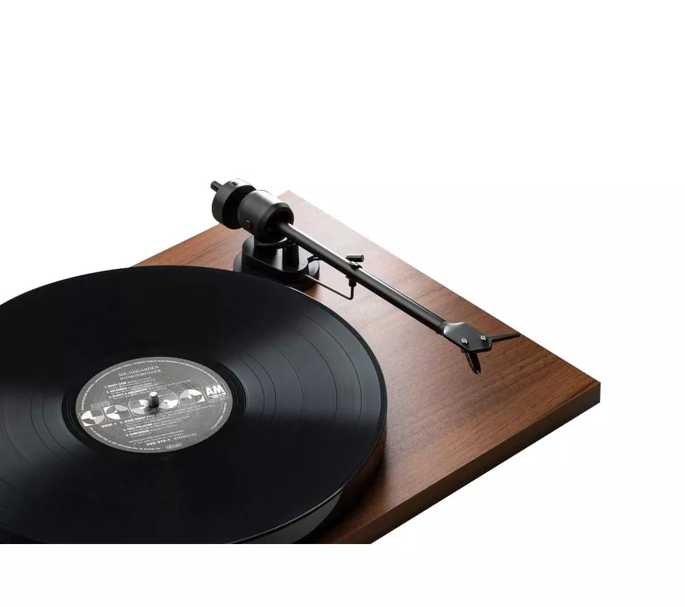 PRO-JECT E1 BT Belt Drive Bluetooth Turntable - Walnut