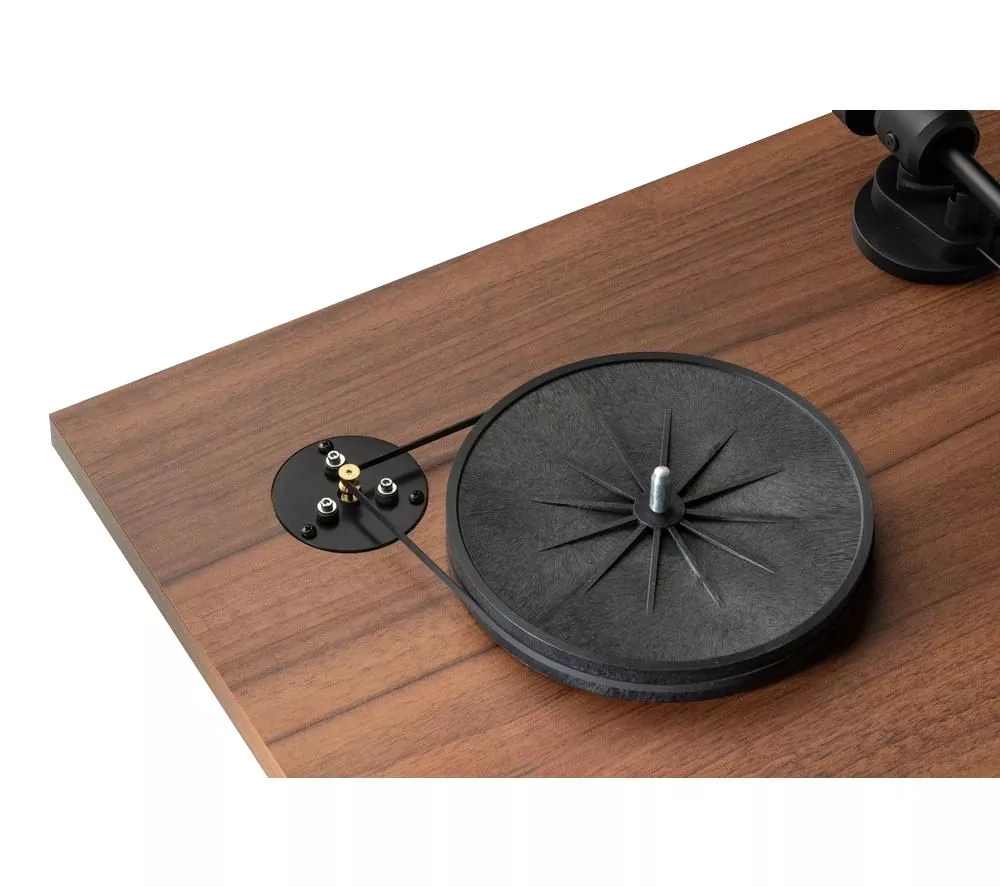 PRO-JECT E1 BT Belt Drive Bluetooth Turntable - Walnut
