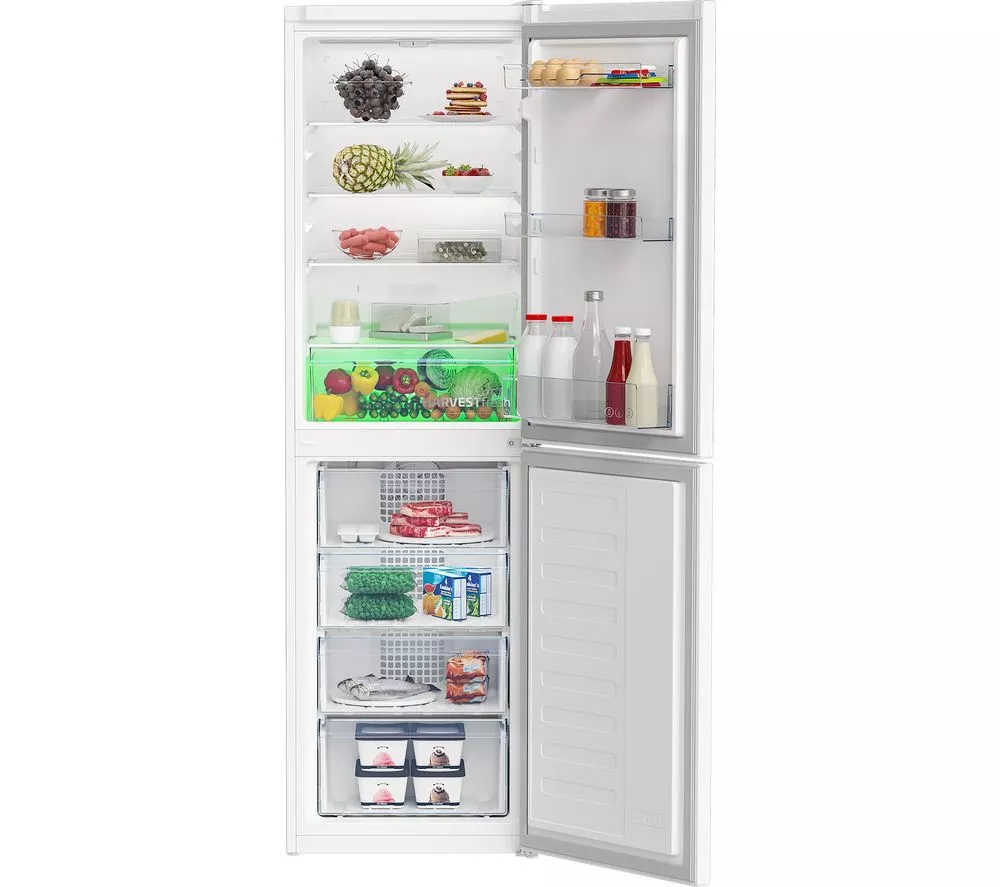 BEKO Pro HarvestFresh CFG5582VW 50/50 Fridge Freezer - White