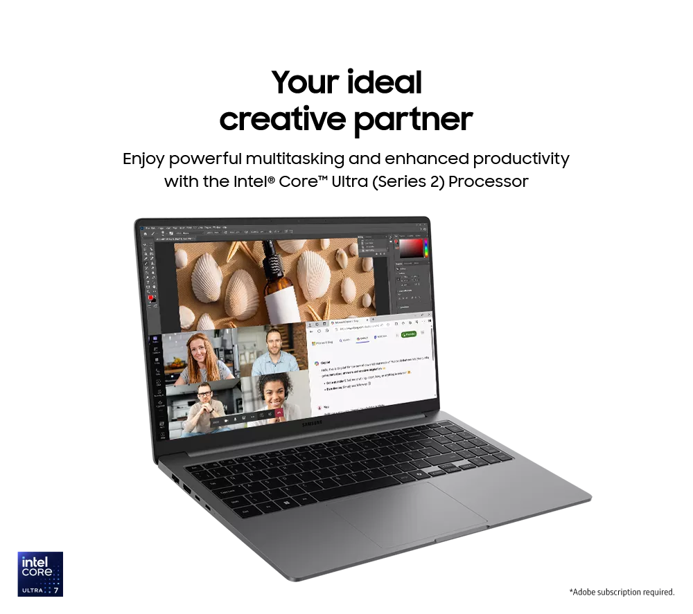 SAMSUNG Galaxy Book5 15.6" Laptop - Intel® Core™ Ultra 7, 512 GB SSD, Grey