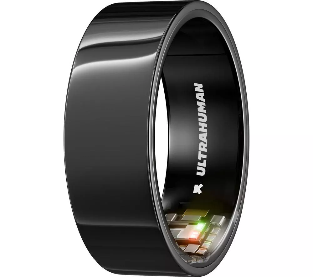 ULTRAHUMAN Ring Air - Aster Black, Size 12