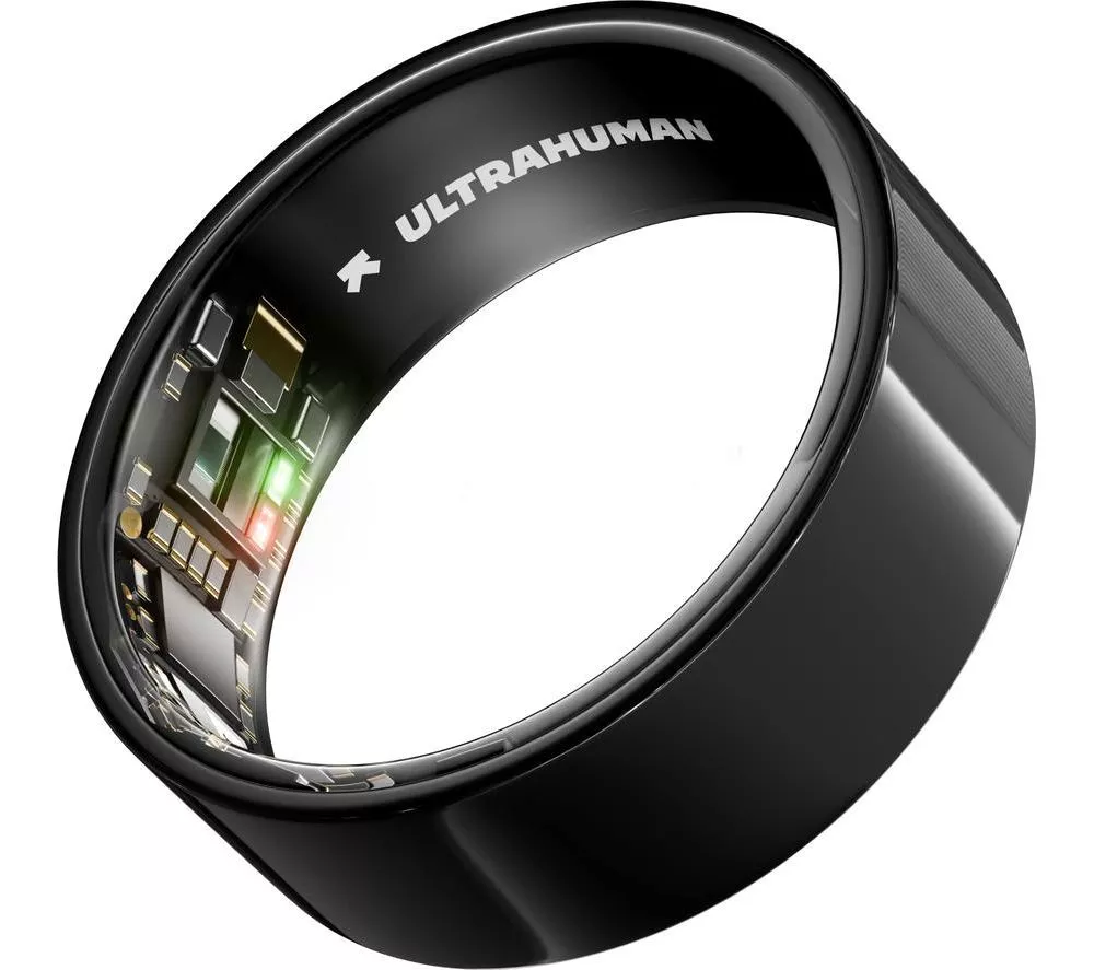 ULTRAHUMAN Ring Air - Aster Black, Size 14