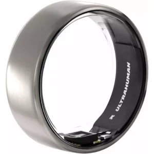 ULTRAHUMAN Ring Air - Raw Titanium, Size 11