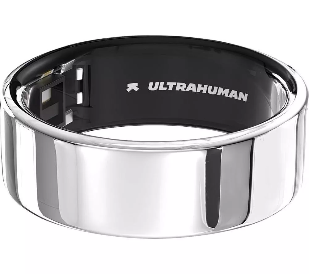 ULTRAHUMAN Ring Air - Space Silver, Size 13