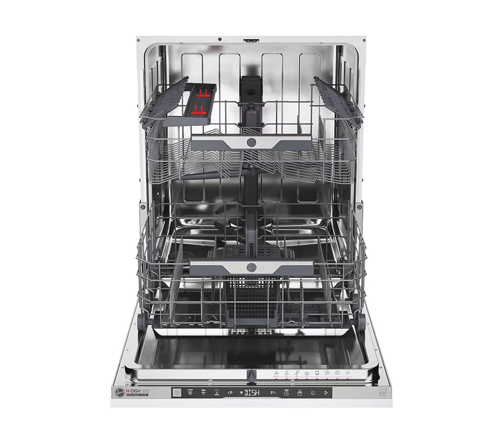 HOOVER HI 5C6F0S-80 Full Size Fully Integrated WiFi-enabled Dishwasher
