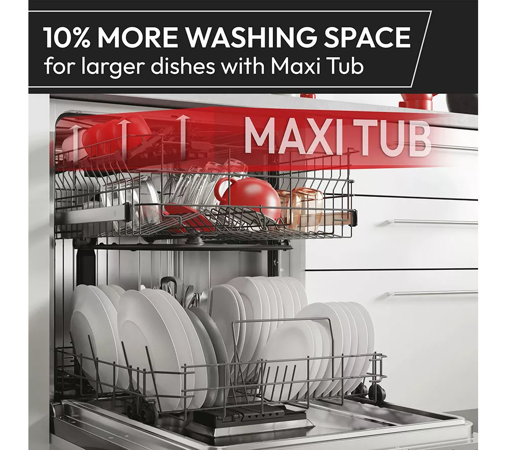 HOOVER HI 5C6F0S-80 Full Size Fully Integrated WiFi-enabled Dishwasher