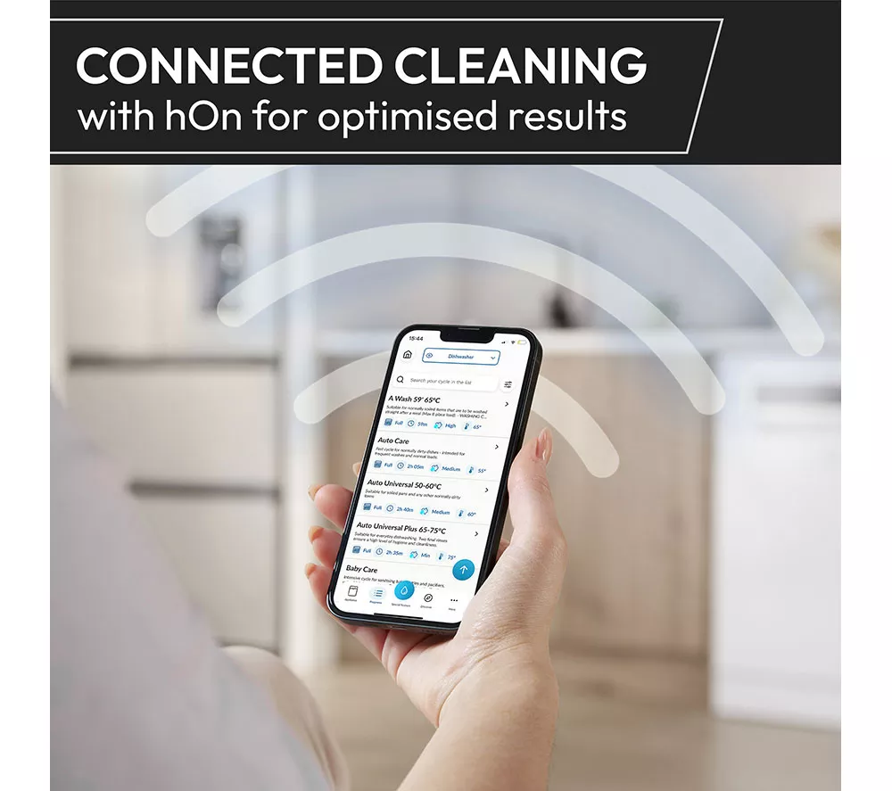 HOOVER HI 5C6F0S-80 Full Size Fully Integrated WiFi-enabled Dishwasher