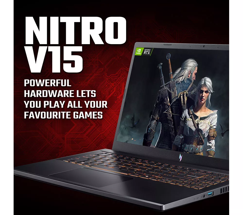 ACER Nitro V15 15.6" Gaming Laptop - Intel® Core™ i7, RTX 5060, 512 GB SSD