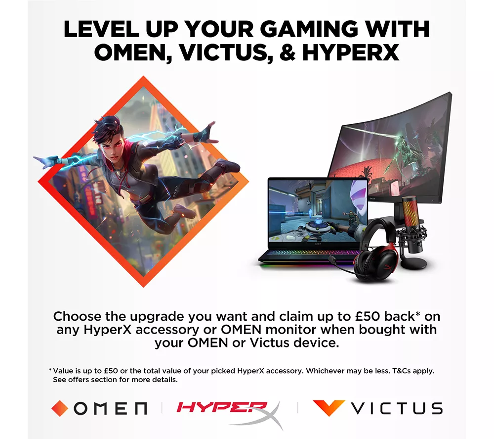 HP OMEN 16-ap0509na 16" Gaming Laptop - AMD Ryzen AI 9, RTX 5070, 1 TB SSD