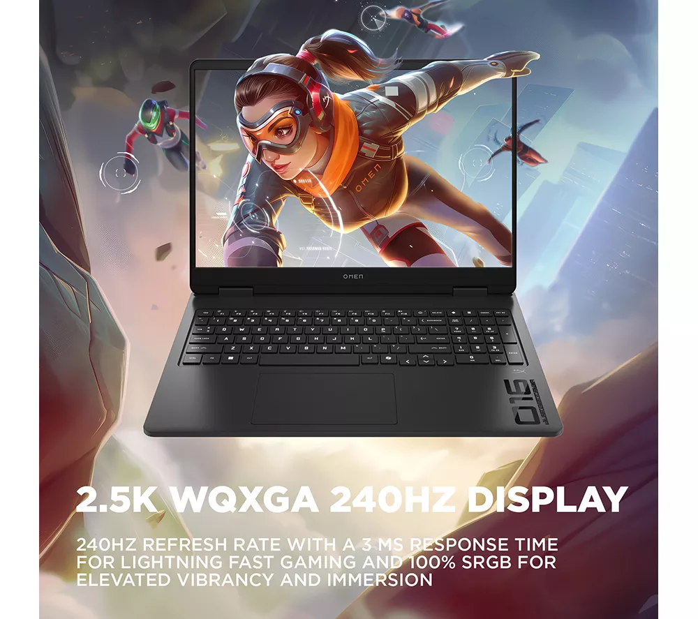 HP OMEN 16-ap0509na 16" Gaming Laptop - AMD Ryzen AI 9, RTX 5070, 1 TB SSD