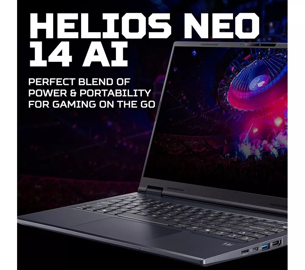 ACER Predator Helios Neo 14 AI 14" Gaming Laptop - Intel® Core™ Ultra 9, RTX 5070, 1 TB SSD