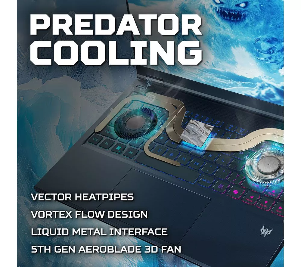 ACER Predator Helios Neo 14 AI 14" Gaming Laptop - Intel® Core™ Ultra 9, RTX 5070, 1 TB SSD