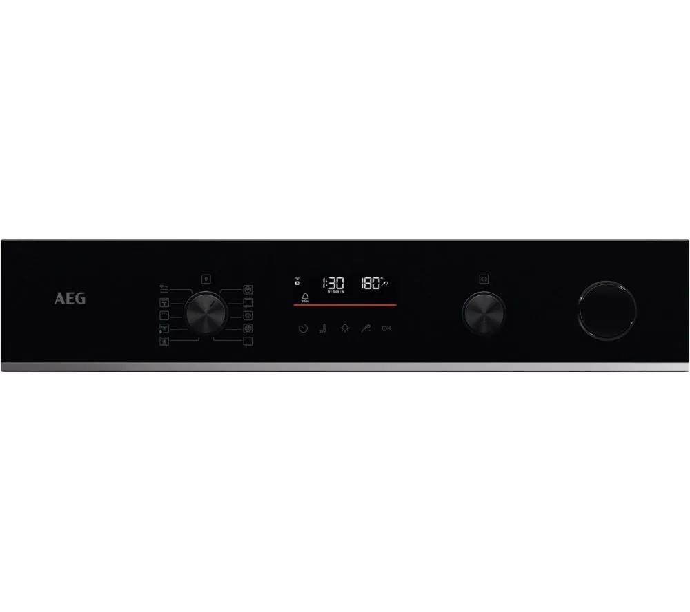 AEG 6000 SenseCook TR6PB521SB Electric Pyrolytic Steam Smart Oven - Black