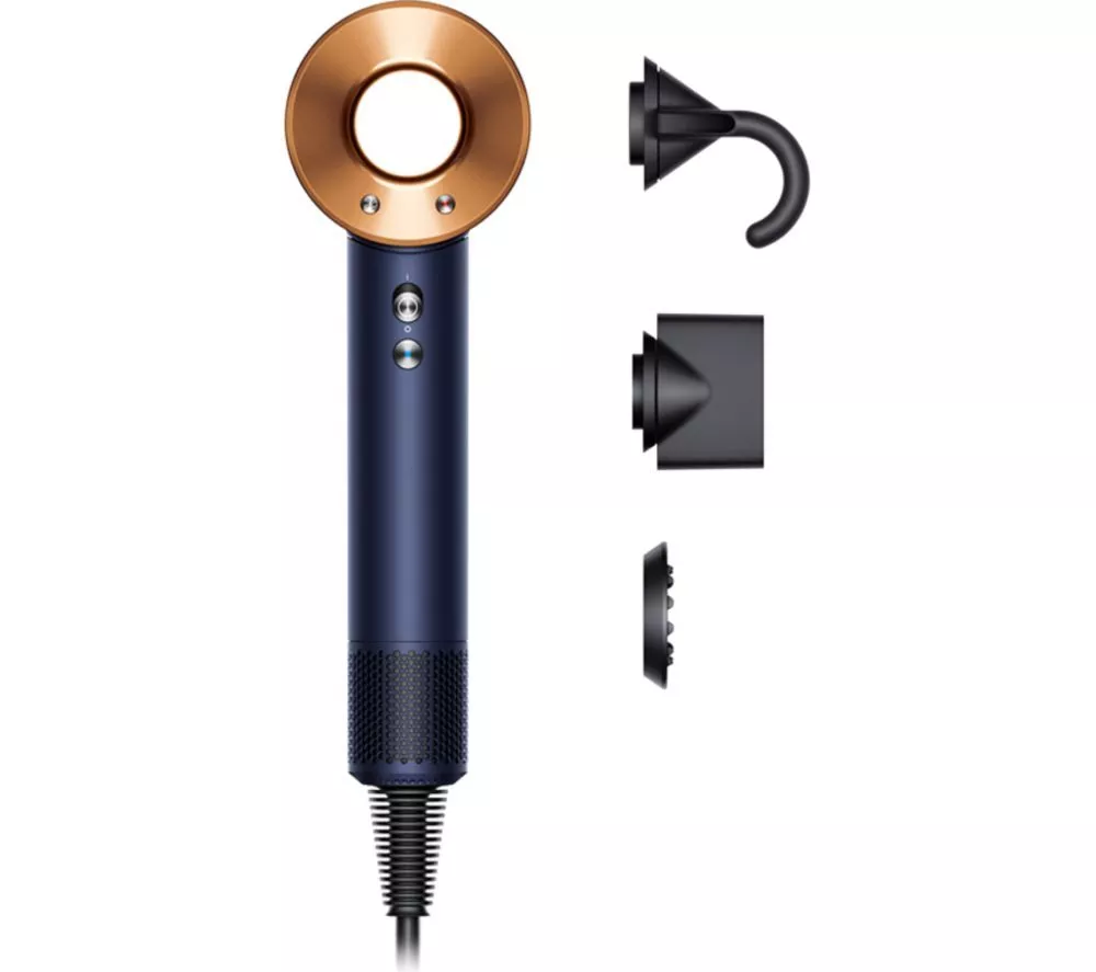 DYSON Supersonic Straight & Wavy Hair Dryer - Prussian Blue & Rich Copper
