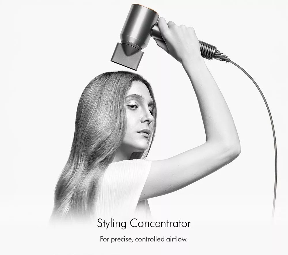 DYSON Supersonic Straight & Wavy Hair Dryer - Prussian Blue & Rich Copper
