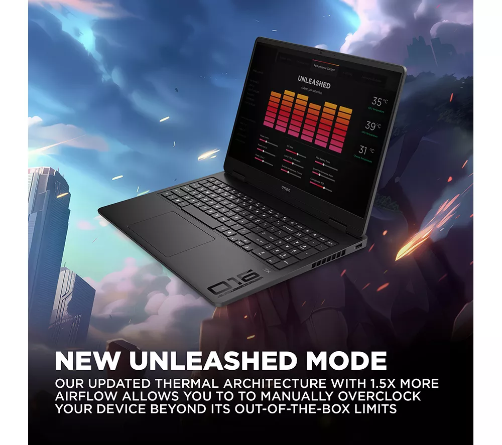 HP OMEN 16-ap0506na 16" Gaming Laptop - AMD Ryzen AI 7, RTX 5060, 1 TB SSD