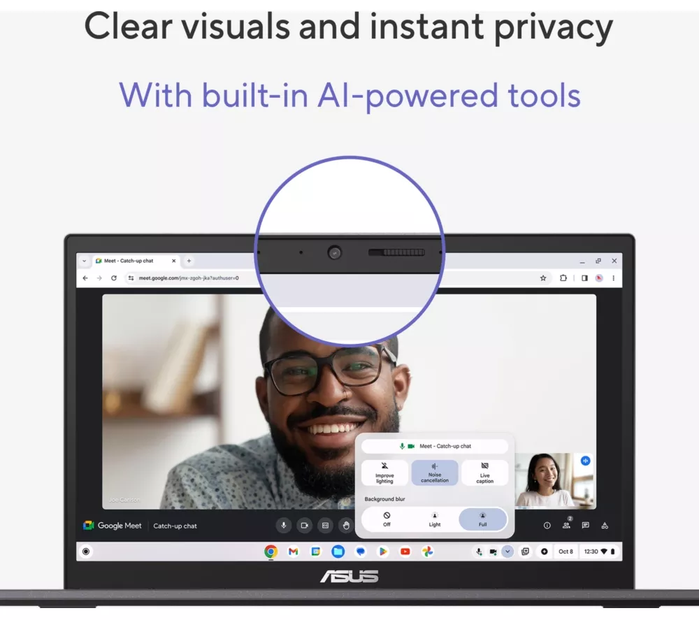 ASUS CX34 14" Chromebook - Intel® Core™ i5, 512 GB SSD, Grey