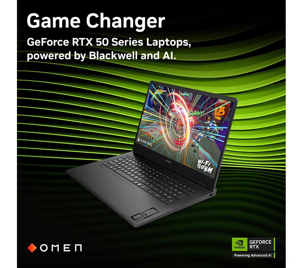 HP OMEN 17-db1508na 17.3" Gaming Laptop - AMD Ryzen AI 7, RTX 5070, 1 TB SSD
