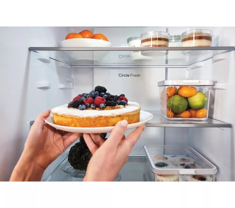 HOOVER HONCQ2T618AWK 60/40 Fridge Freezer - White