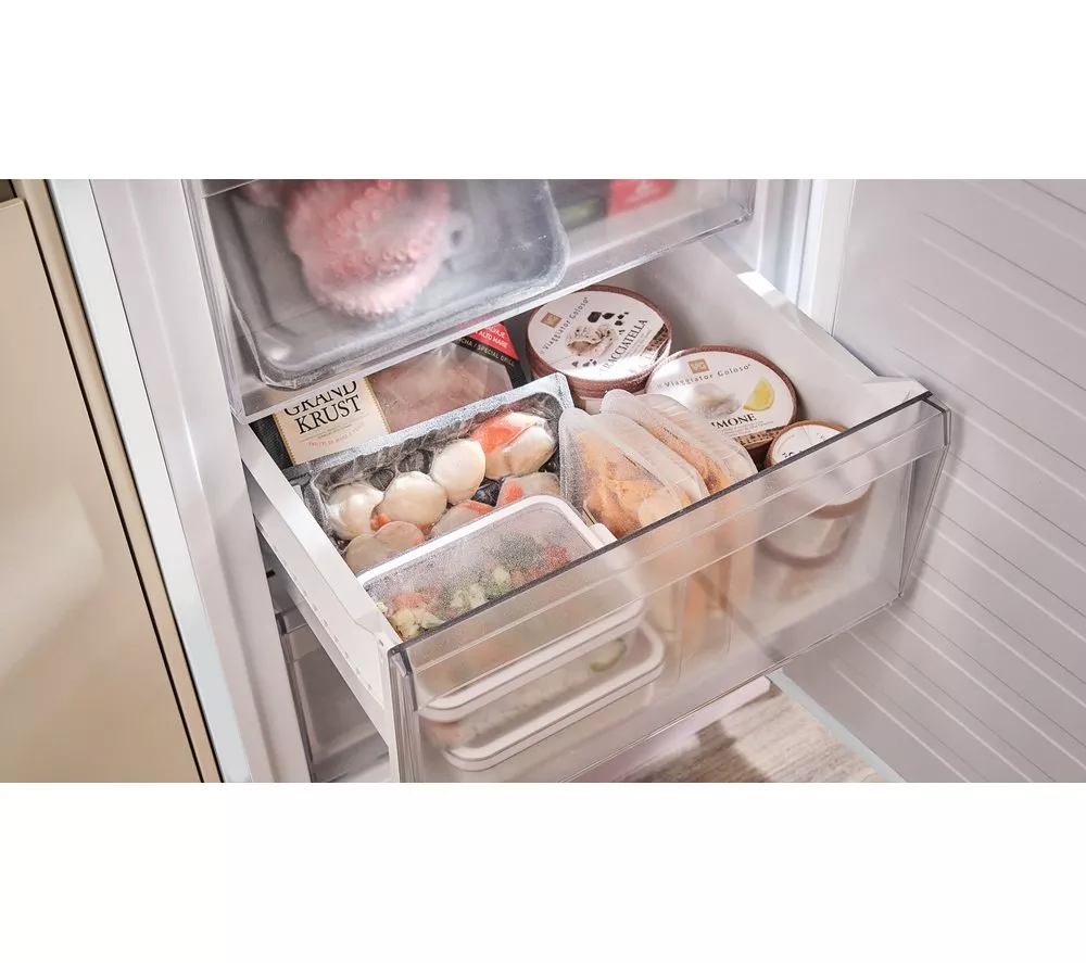 HOOVER HONCQ2T618AWK 60/40 Fridge Freezer - White