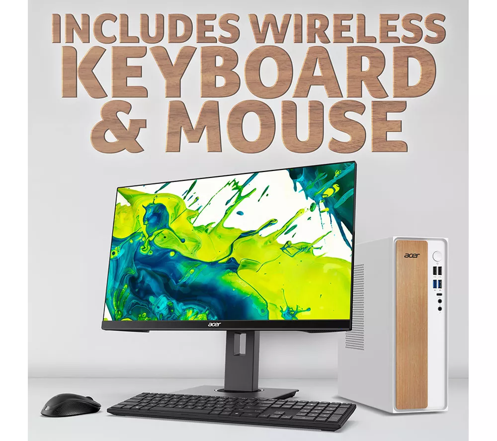 ACER Aspire XC-101 Desktop PC - Intel® Core™ i5, 512 GB SSD, White