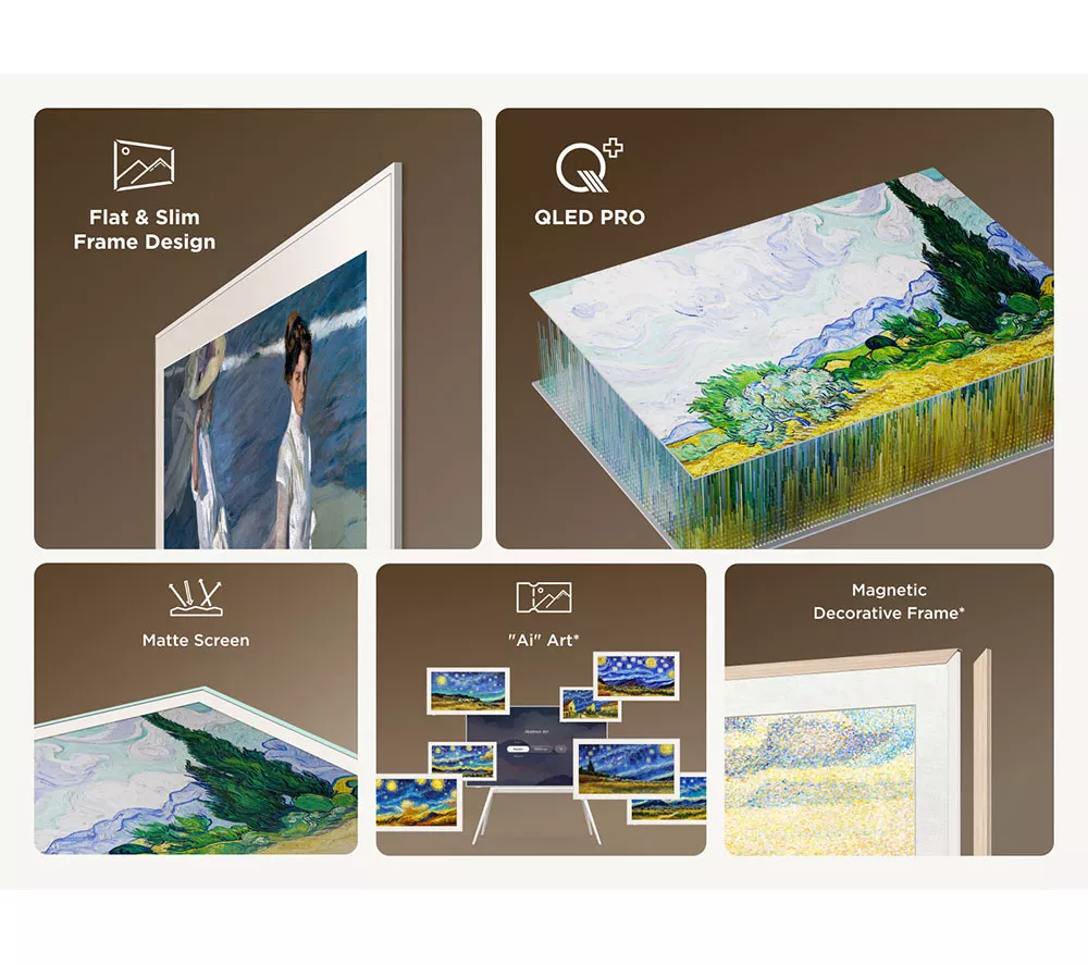 TCL NXTVISION A300W 65" QLED 4K HDR Smart Google TV - 65A300W-UK