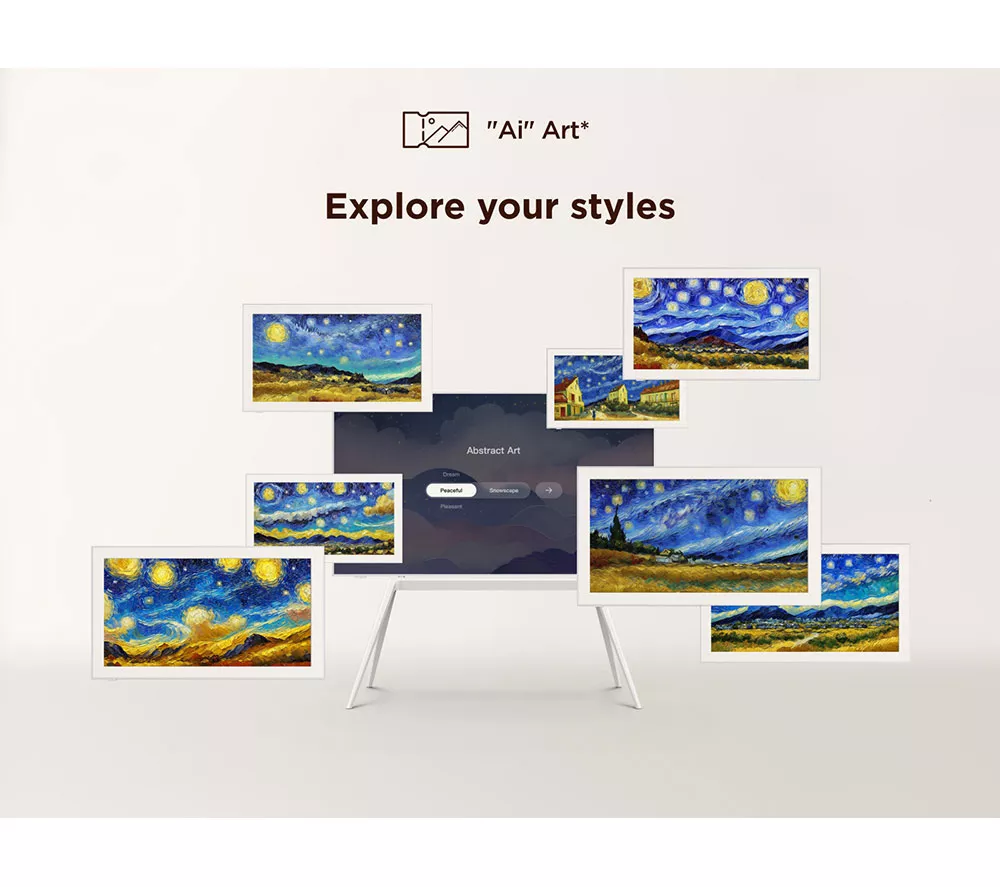 TCL NXTVISION A300W 65" QLED 4K HDR Smart Google TV - 65A300W-UK
