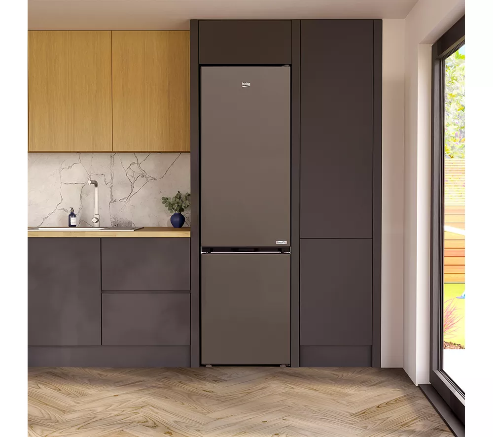 BEKO Pro HarvestFresh AeroFlow CNA5603VG 70/30 Fridge Freezer - Graphite