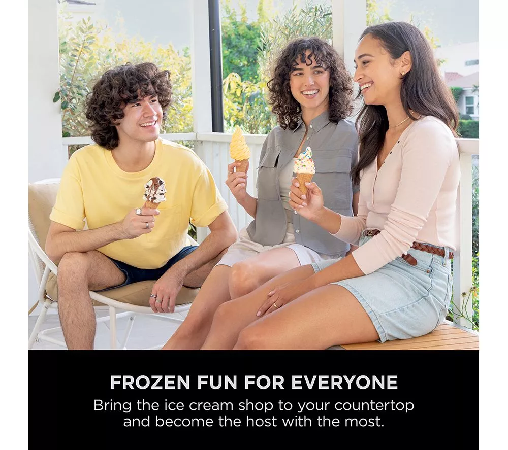 NINJA Swirl by CREAMi NC701UK 13-in-1 Ice Cream & Frozen Dessert Maker - Silver
