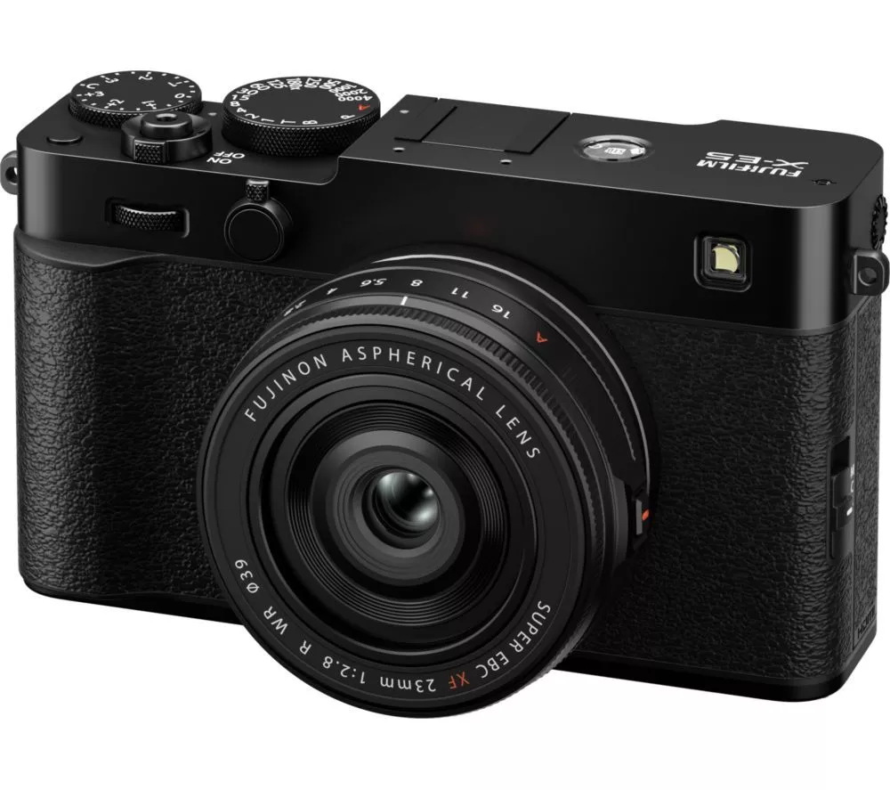 FUJIFILM X-E5 Mirrorless Camera with FUJINON XF 23 mm f/2.8 R WR Lens - Black