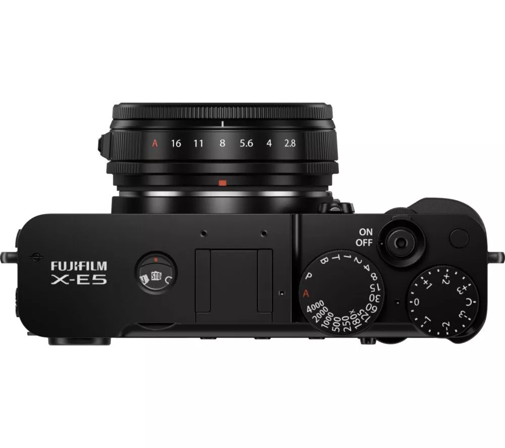 FUJIFILM X-E5 Mirrorless Camera with FUJINON XF 23 mm f/2.8 R WR Lens - Black