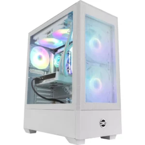 PCSPECIALIST Luna 65 Gaming PC - AMD Ryzen 7, RTX 5060 Ti, 1 TB SSD