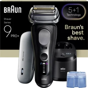 BRAUN Series 9 Pro+ 9670cc Wet & Dry Electric Shaver - Black