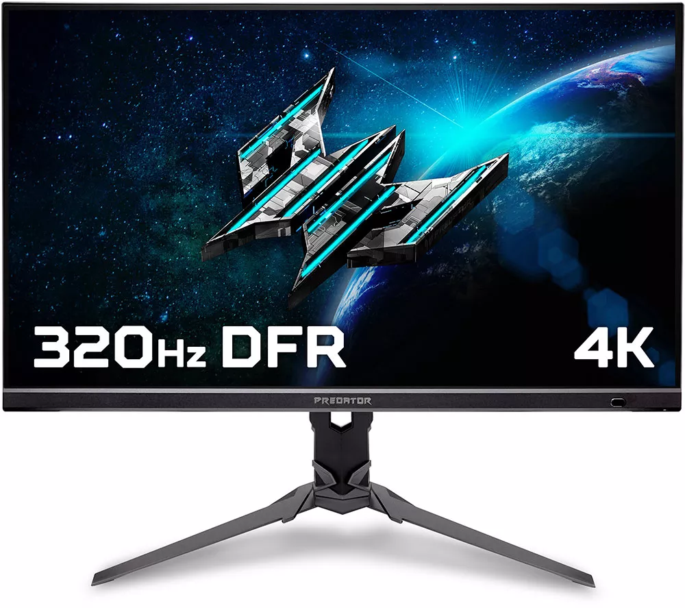 ACER Predator XB323QKV4 4K Ultra HD 31.5" IPS Dual-Mode Gaming Monitor - Black