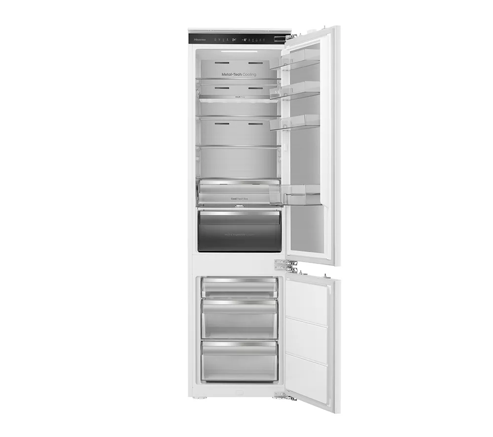 HISENSE RB5B280SSWC Integrated Smart 70/30 Fridge Freezer - Fixed Hinge