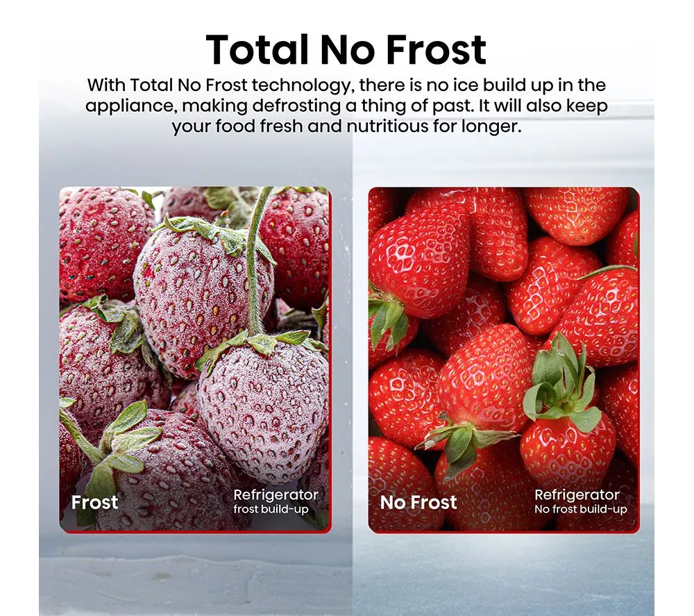 HISENSE PureFlat RF632N4AIC1 Smart Fridge Freezer - Stainless Steel