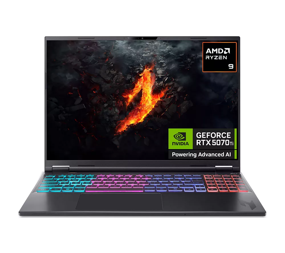 ACER Nitro 16S AI 16" Gaming Laptop - AMD Ryzen AI 9, RTX 5070 Ti, 1 TB SSD