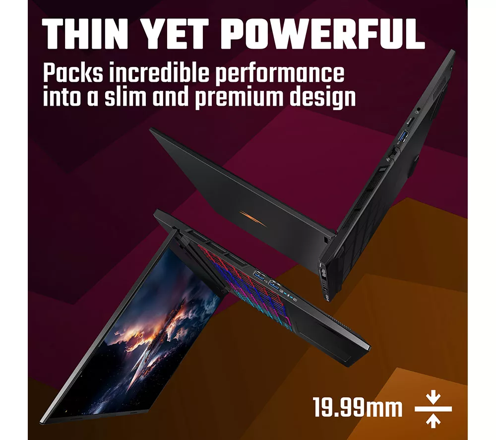 ACER Nitro 16S AI 16" Gaming Laptop - AMD Ryzen AI 9, RTX 5070 Ti, 1 TB SSD