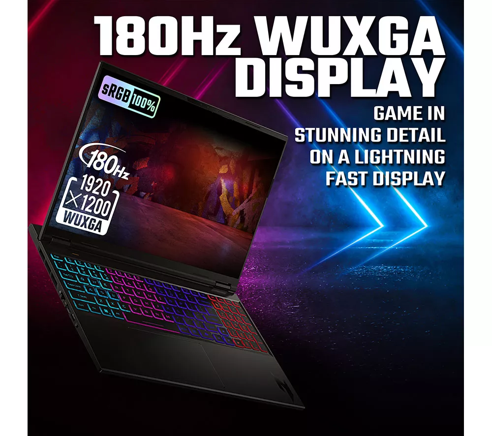 ACER Nitro 16S AI 16" Gaming Laptop - AMD Ryzen AI 9, RTX 5070 Ti, 1 TB SSD