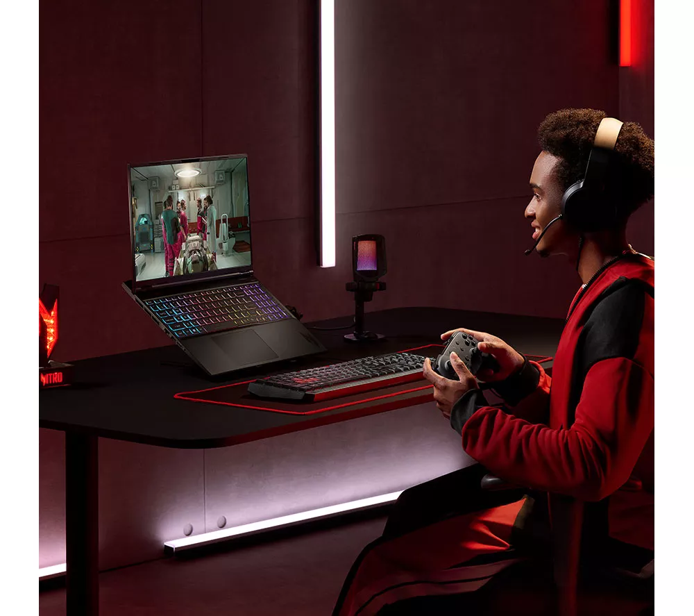 ACER Nitro 16S AI 16" Gaming Laptop - AMD Ryzen AI 9, RTX 5070 Ti, 1 TB SSD