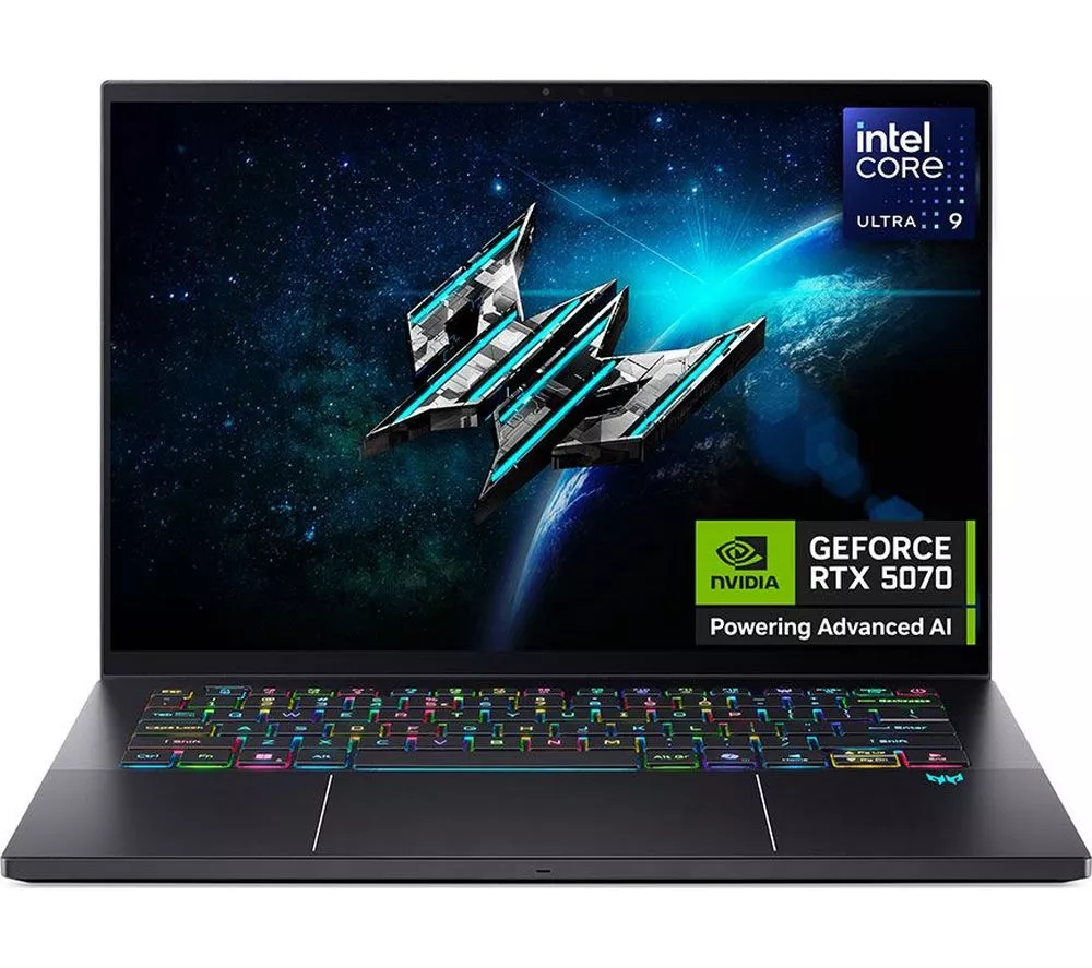 ACER Predator Triton 14 AI 14.5" Gaming Laptop - Intel® Core™ Ultra 9, RTX 5070, 2 TB SSD