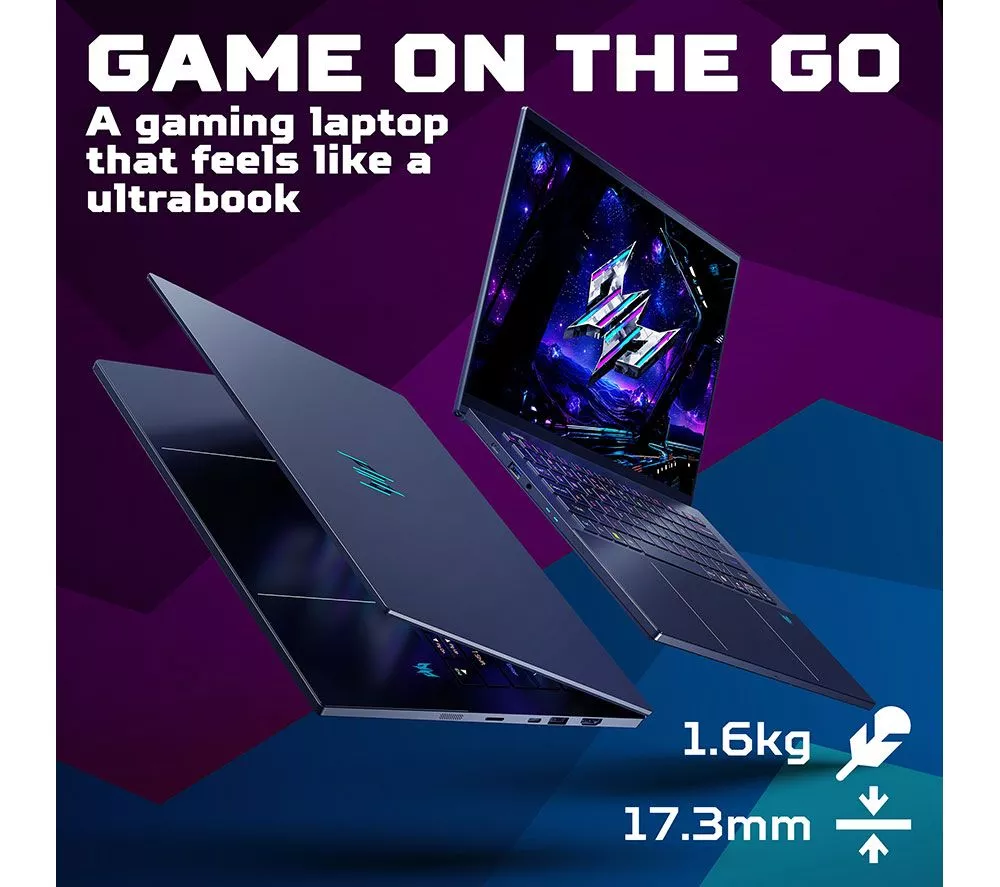 ACER Predator Triton 14 AI 14.5" Gaming Laptop - Intel® Core™ Ultra 9, RTX 5070, 2 TB SSD